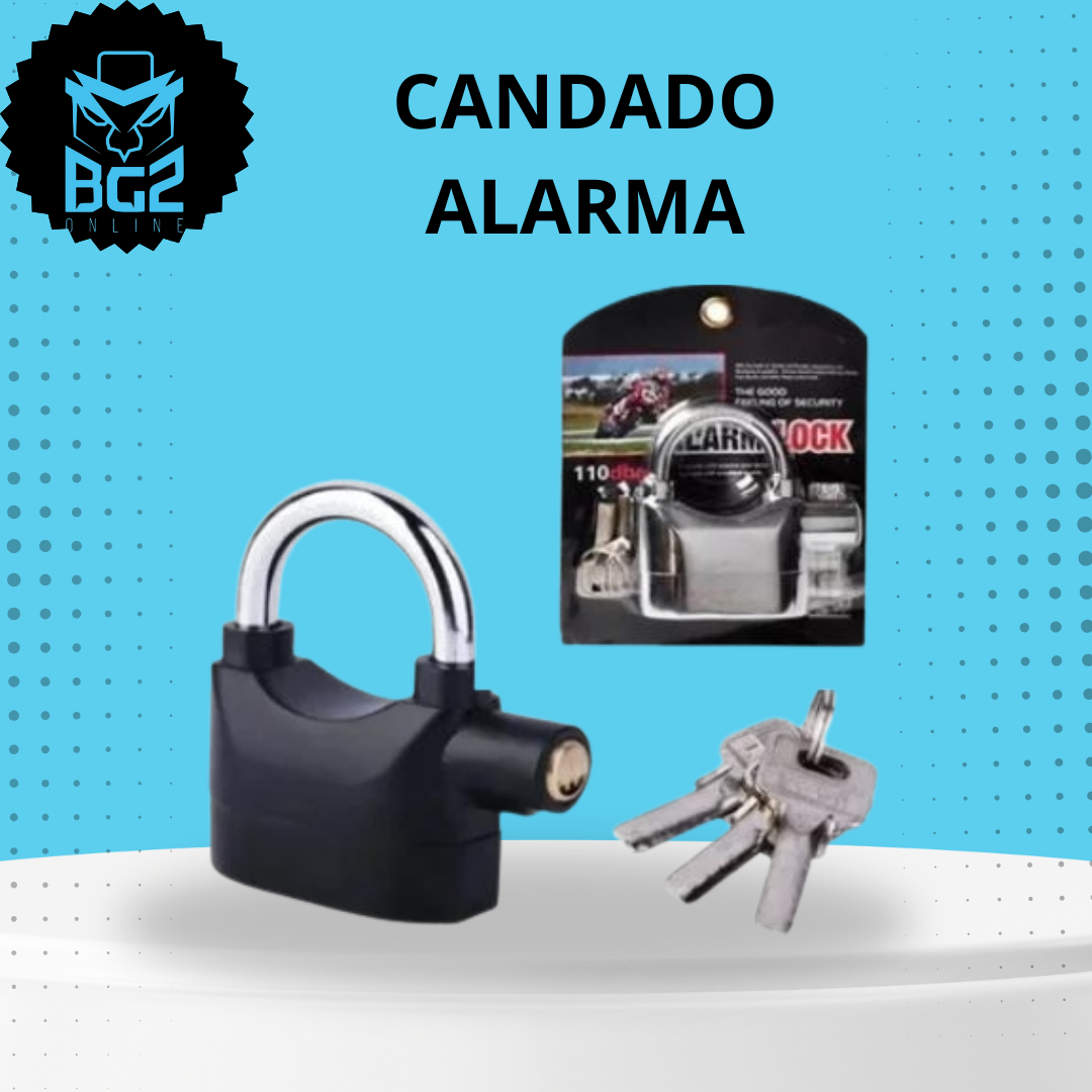CANDADO ALARMA